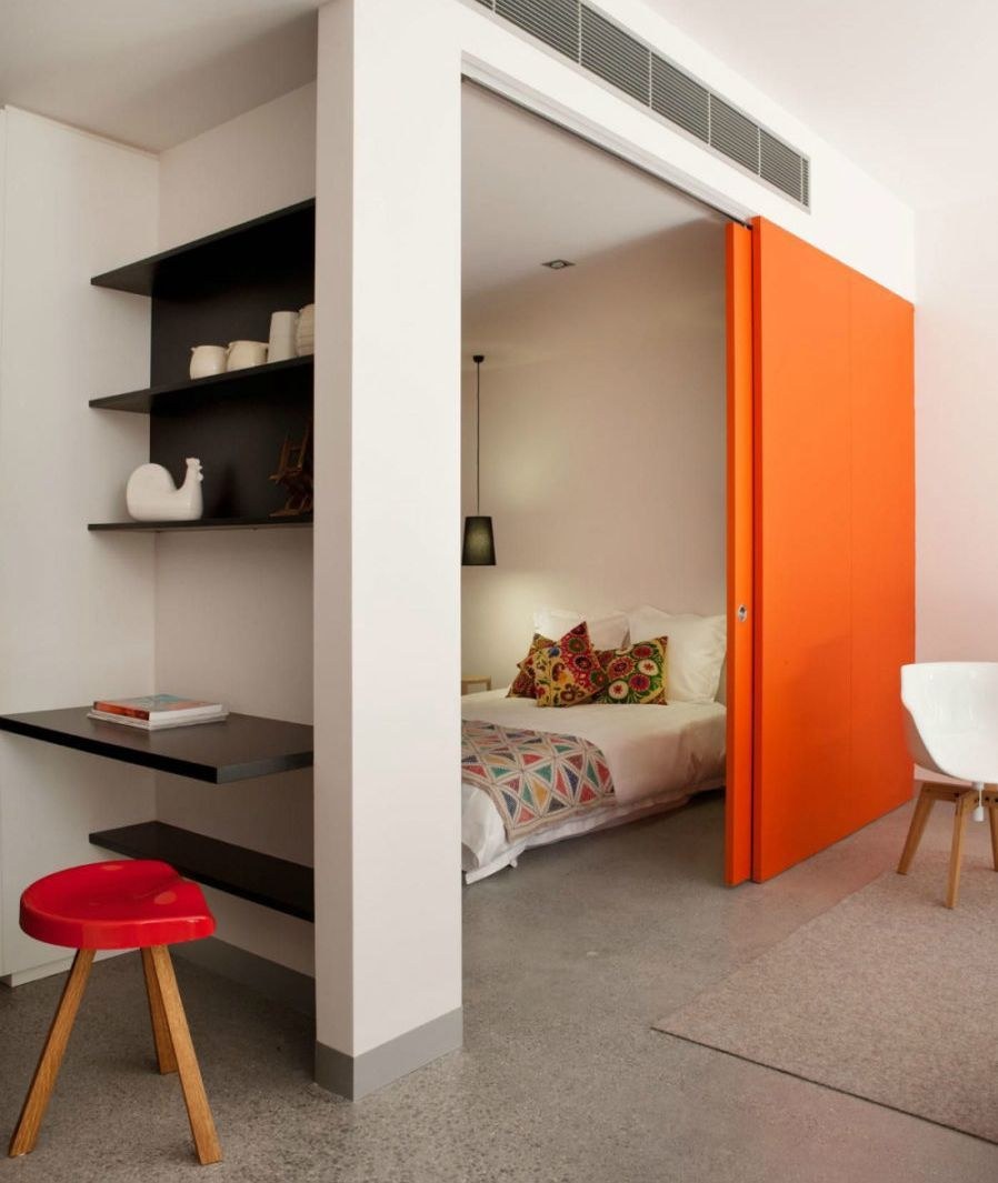 Декоративная перегородка в гостиной