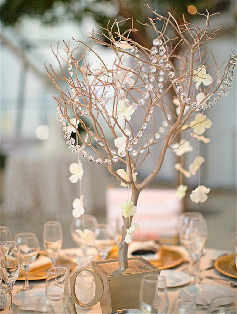 Новогодние украшения из веток