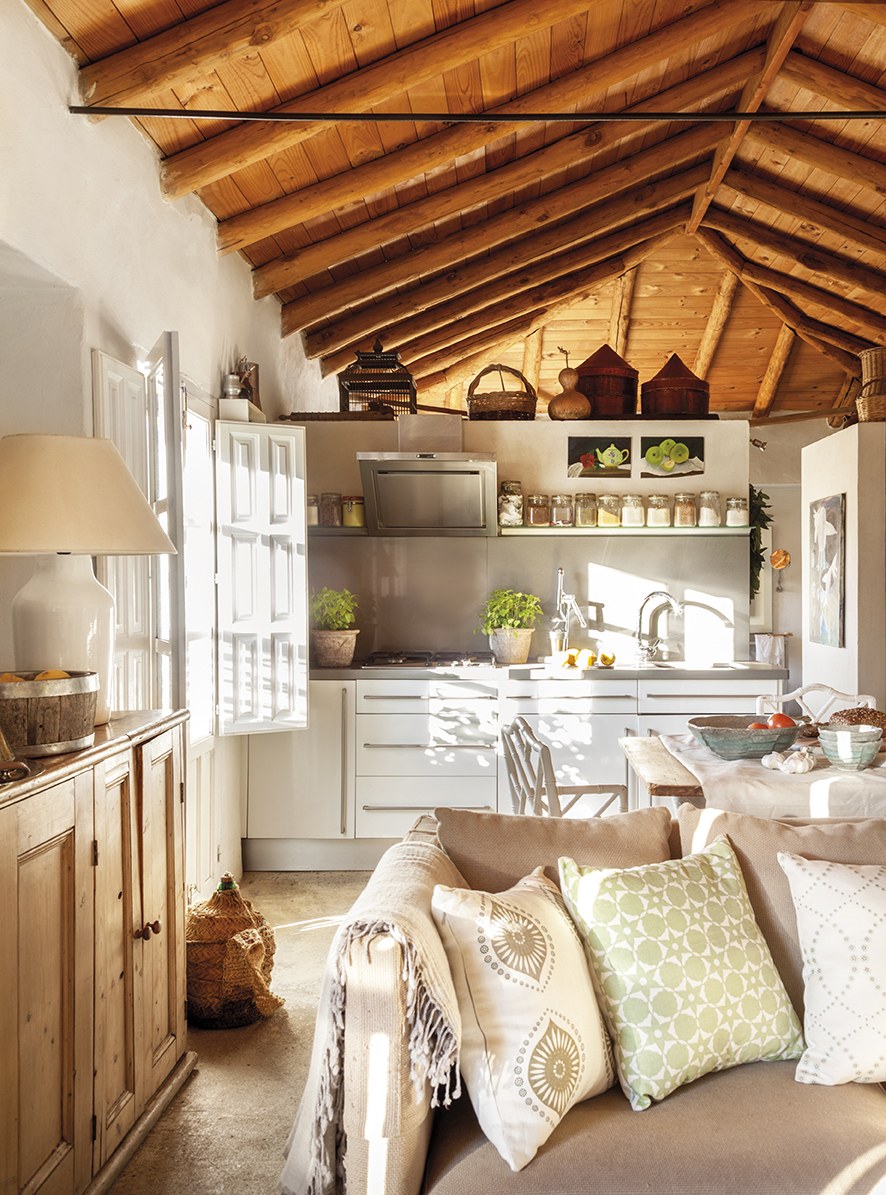 Интерьер летнего домика