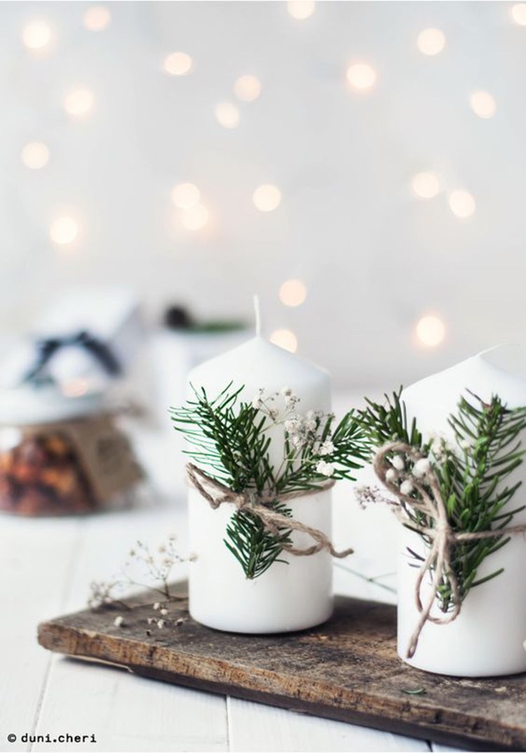 Минималистичный новогодний декор