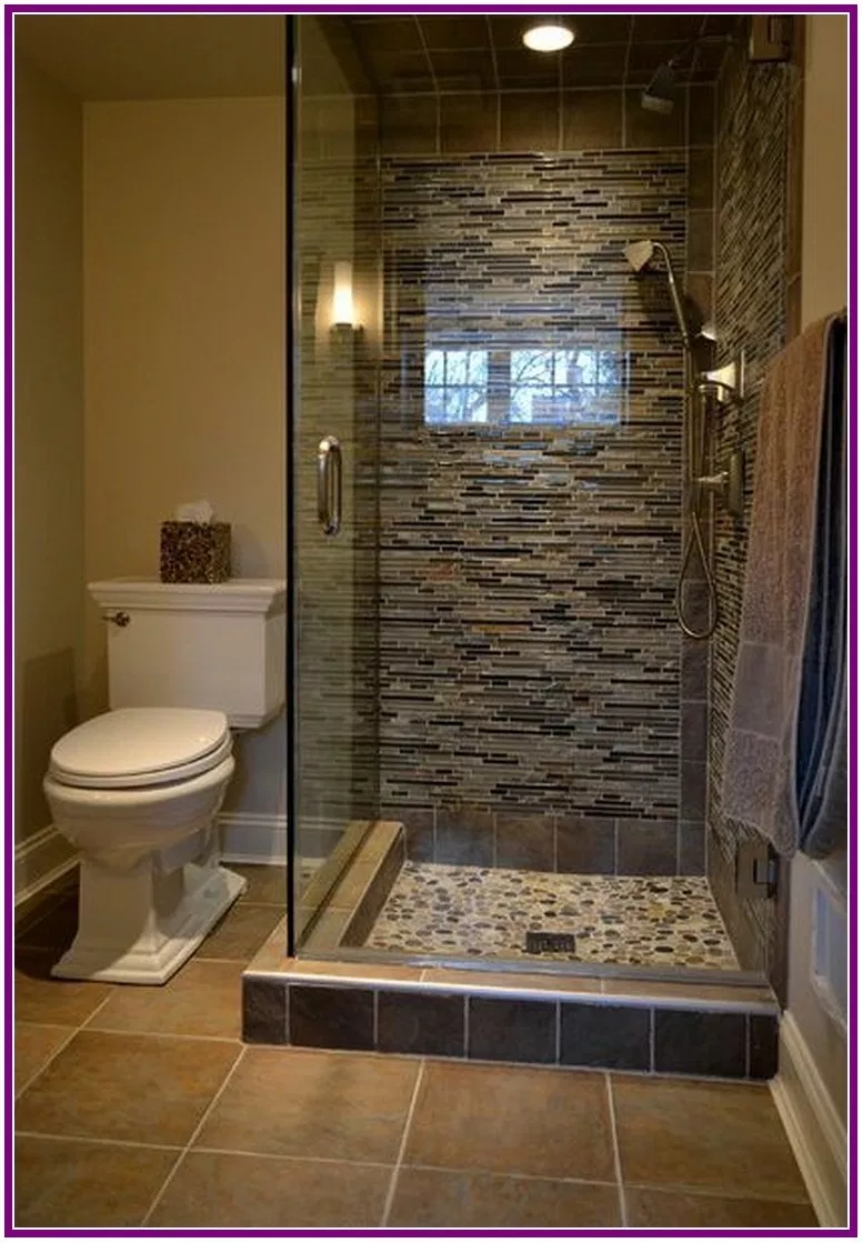 Душевая кабина из плитки