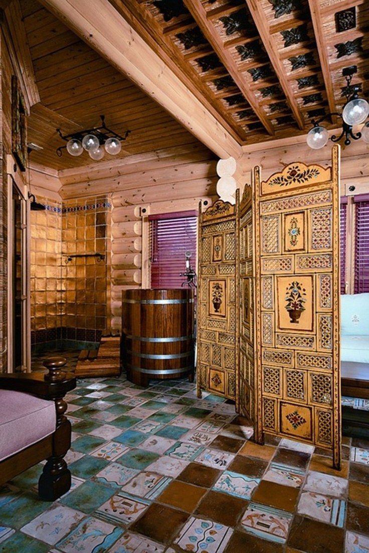 Терем Неорусский стиль интерьер