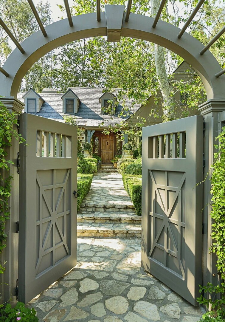 Ландшафт дорожки