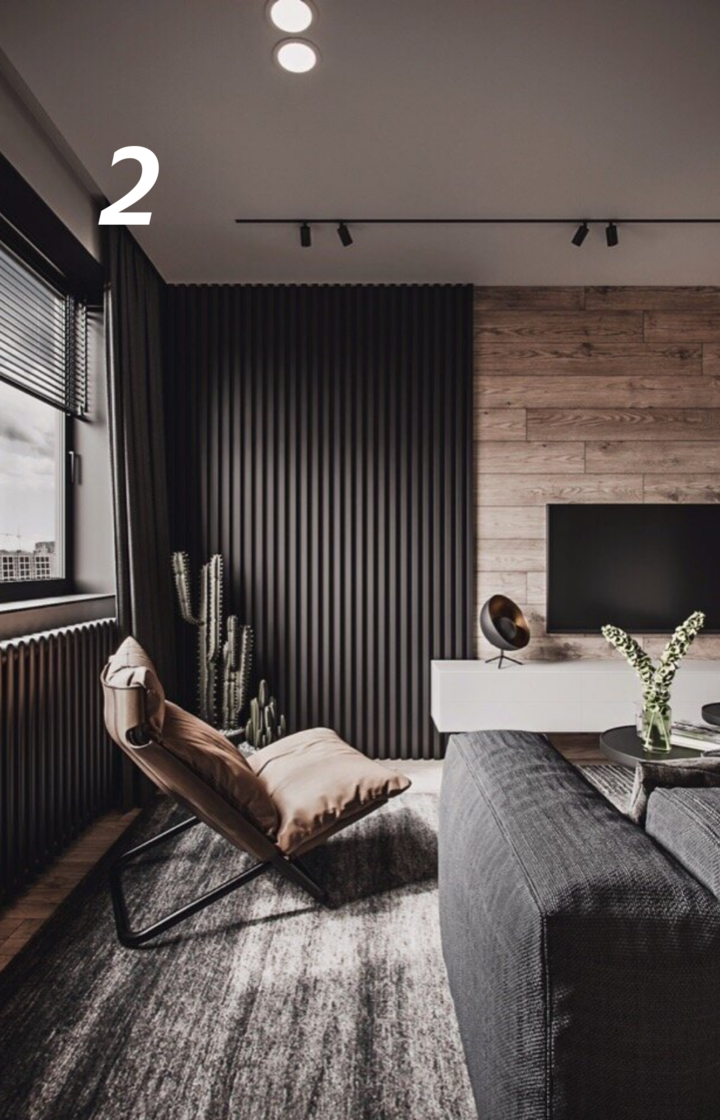 Мужской интерьер квартиры