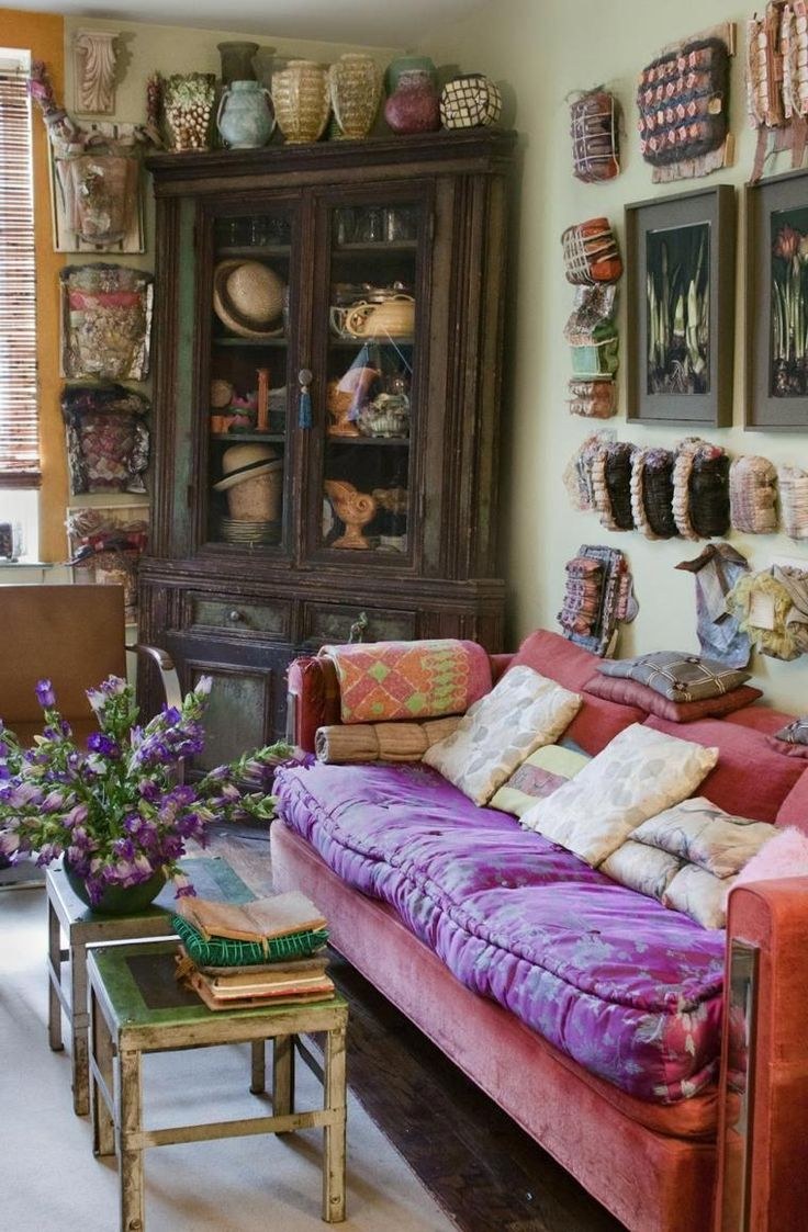 Интерьер бохо своими руками (73 фото)