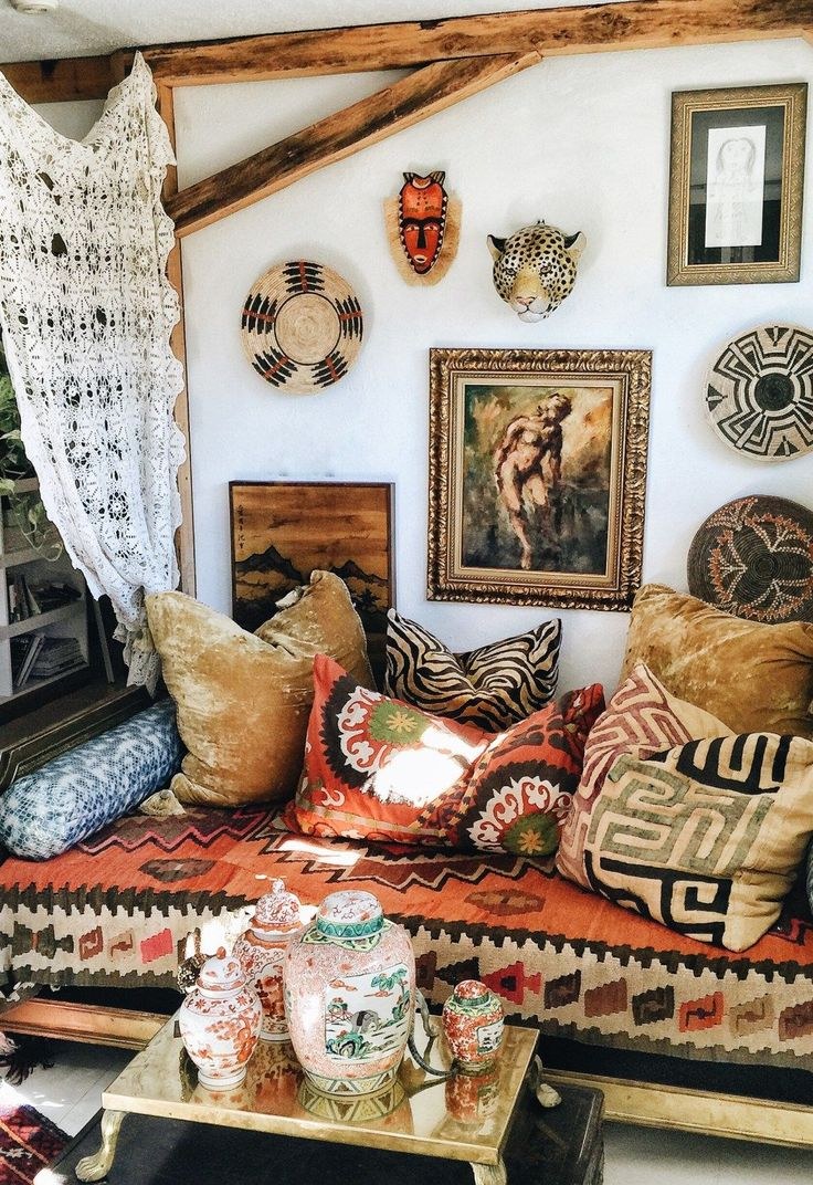 Бохо экостиль в интерьере