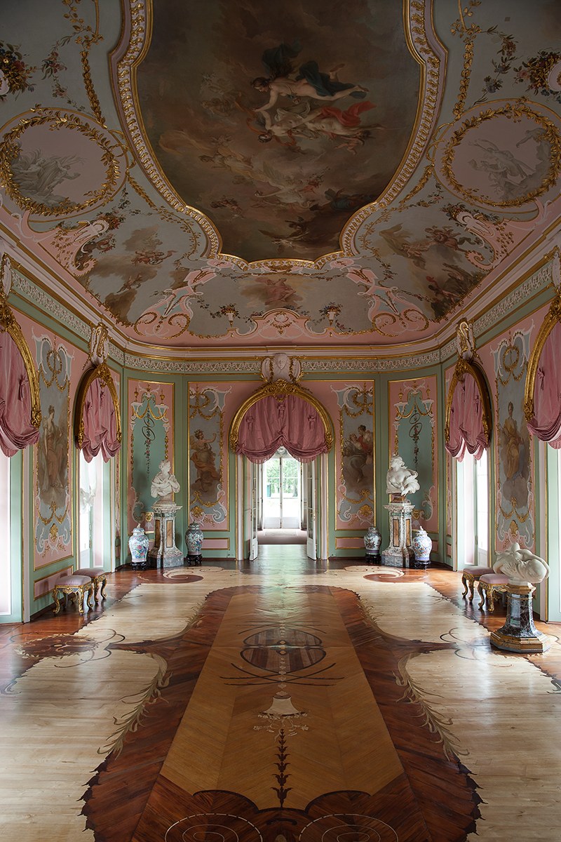 Интерьеры китайского дворца в ораниенбауме (76 фото)