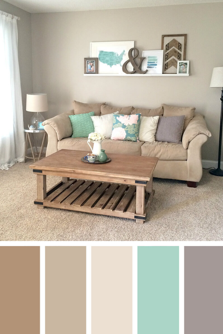 Цветовое сочинение в интерьере