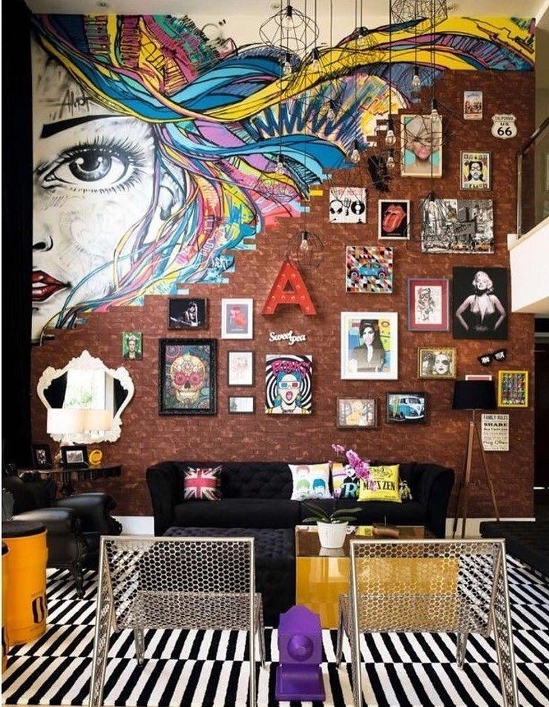 Поп-арт в интерьере