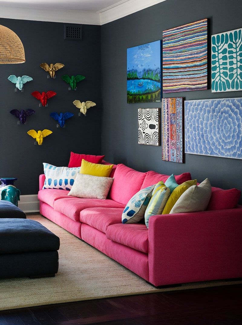 Цветовые акценты в интерьере