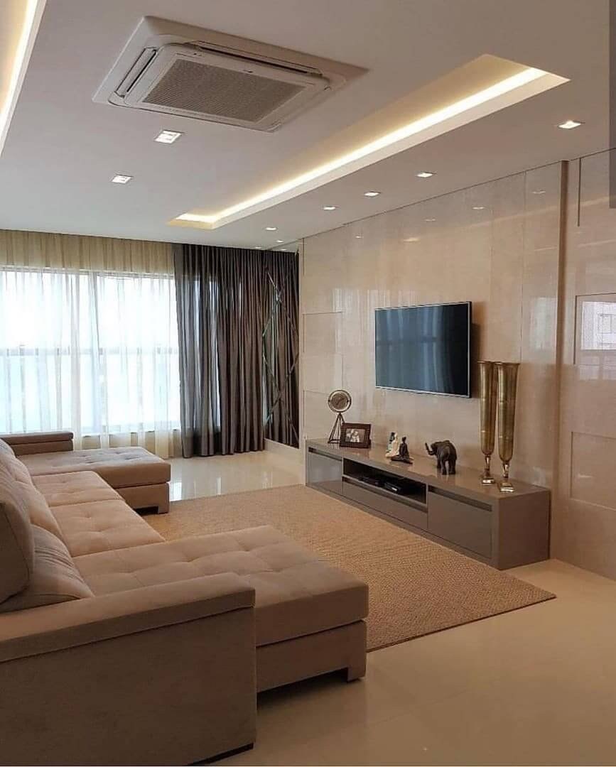 Большая гостиная интерьер