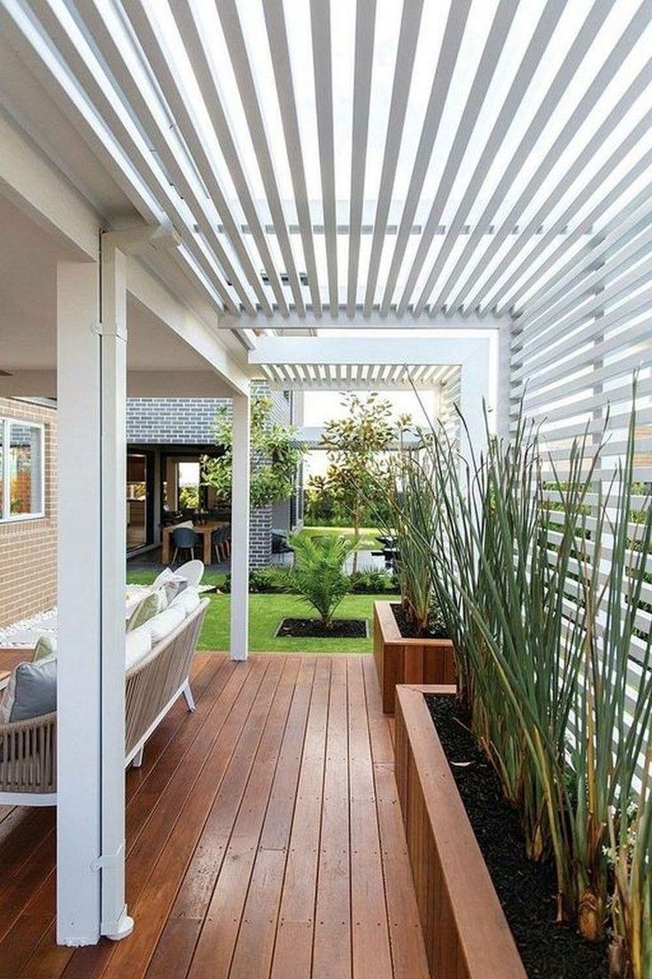 Пергола на веранде