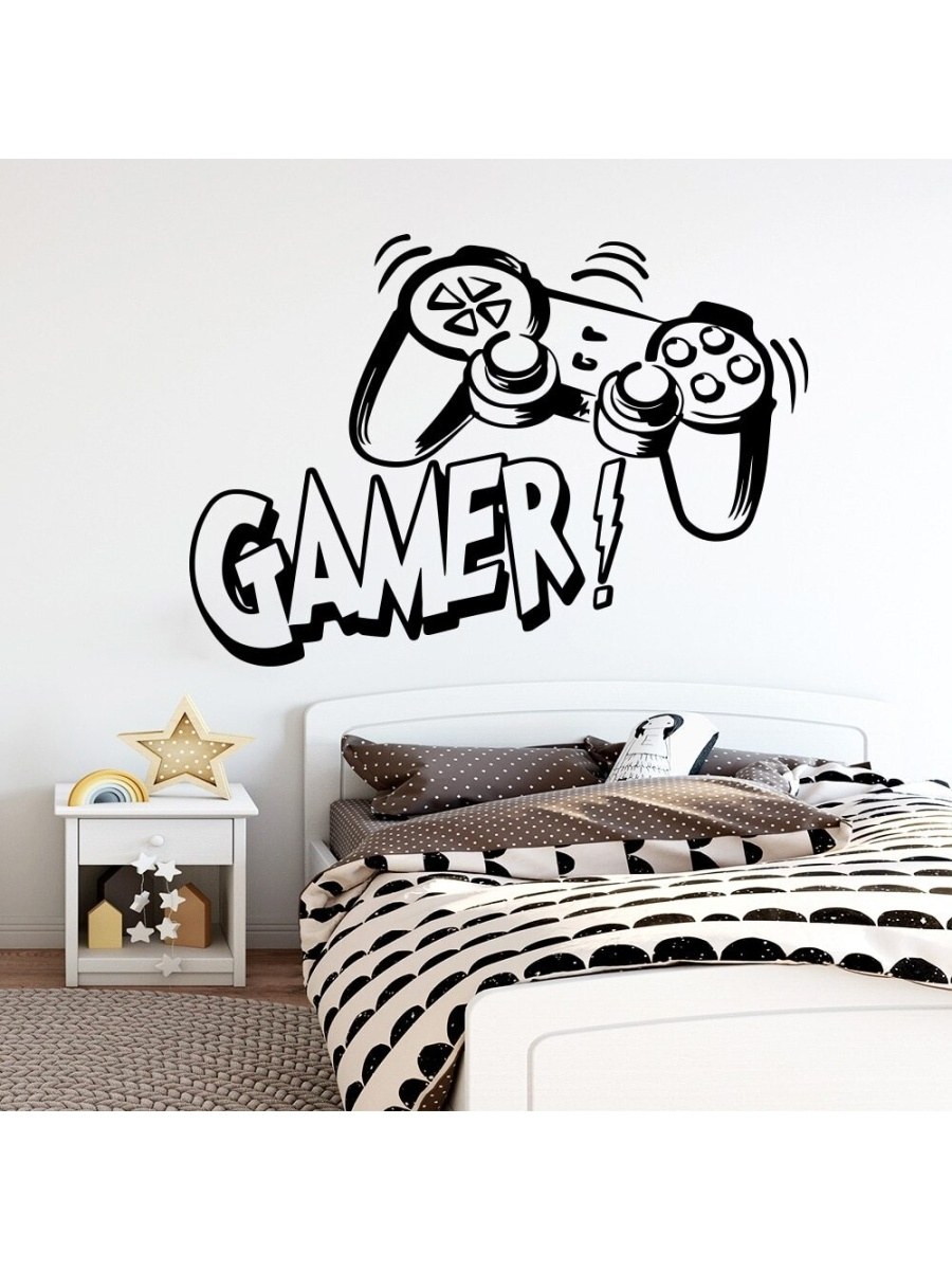 Наклейки на стену в подростковую комнату