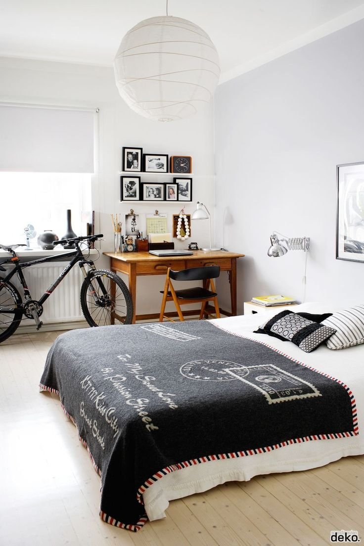 Комната мальчика подростка в скандинавском стиле