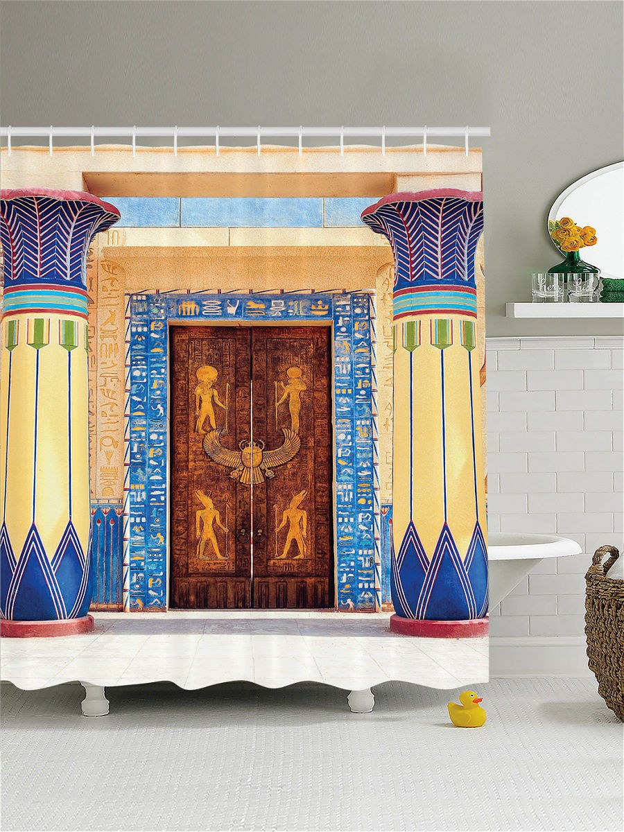 Magic Lady / штора (занавеска) для ванной "усыпальница Тутанхамона"