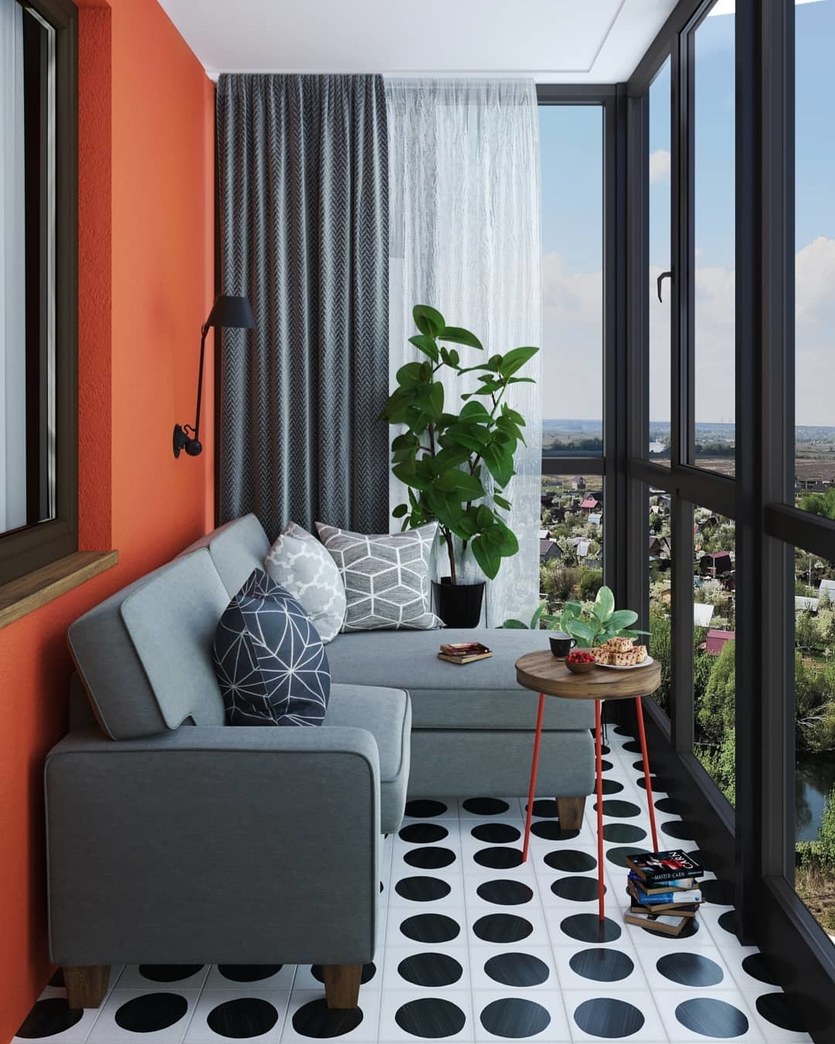 Красивая лоджия