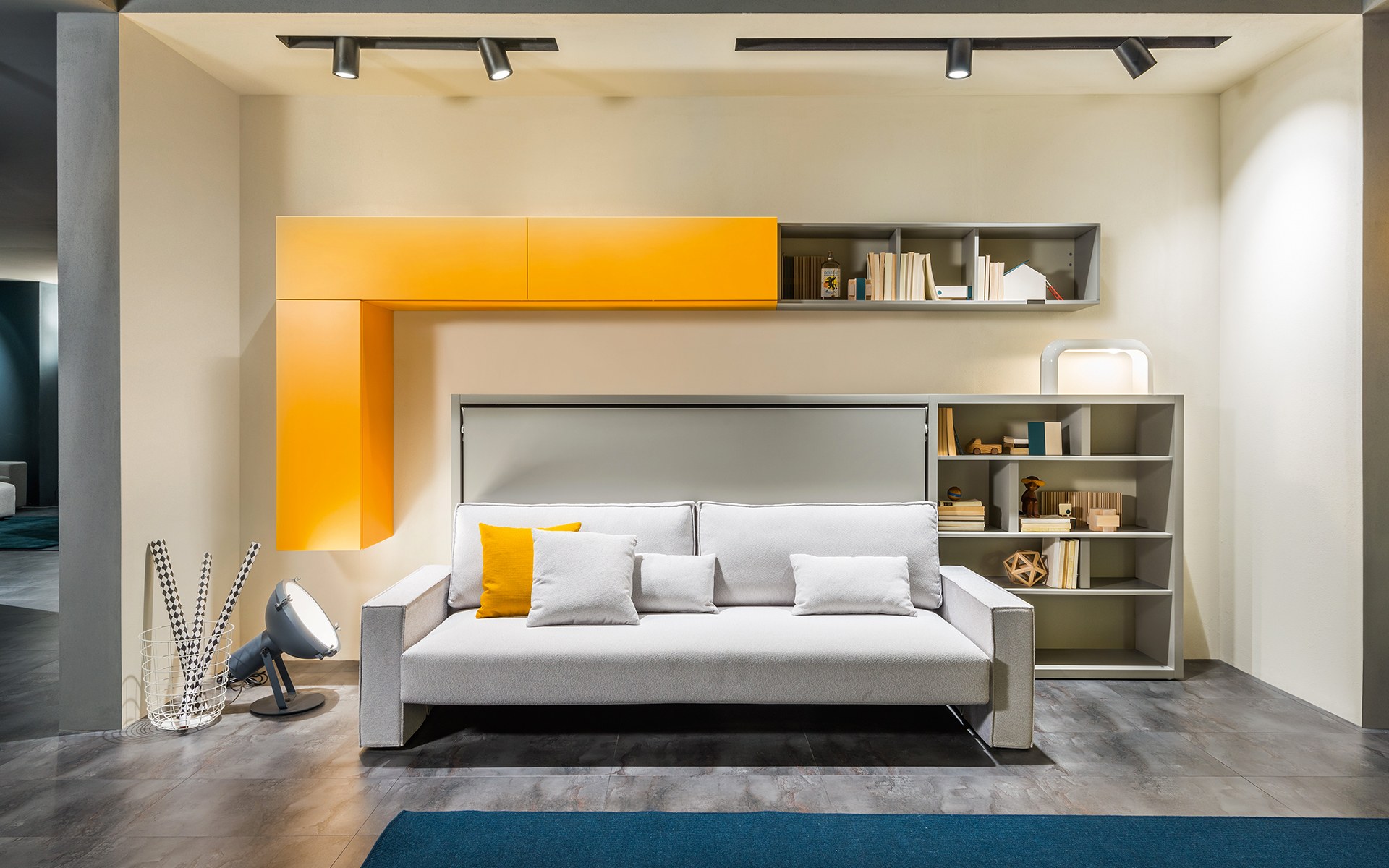 Designing For A Multi-Purpose Apartment Future Of Home Living Murphy bed plans,