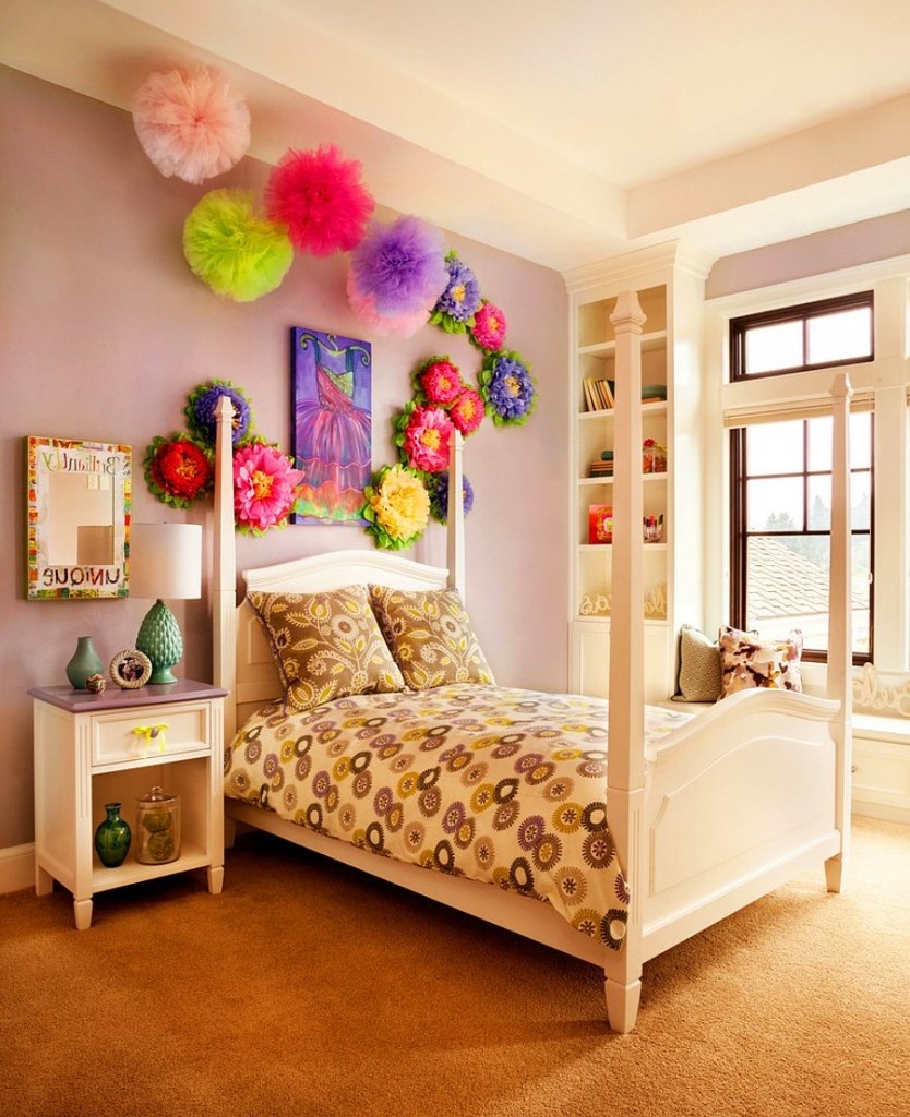 Декор комнаты для девочки