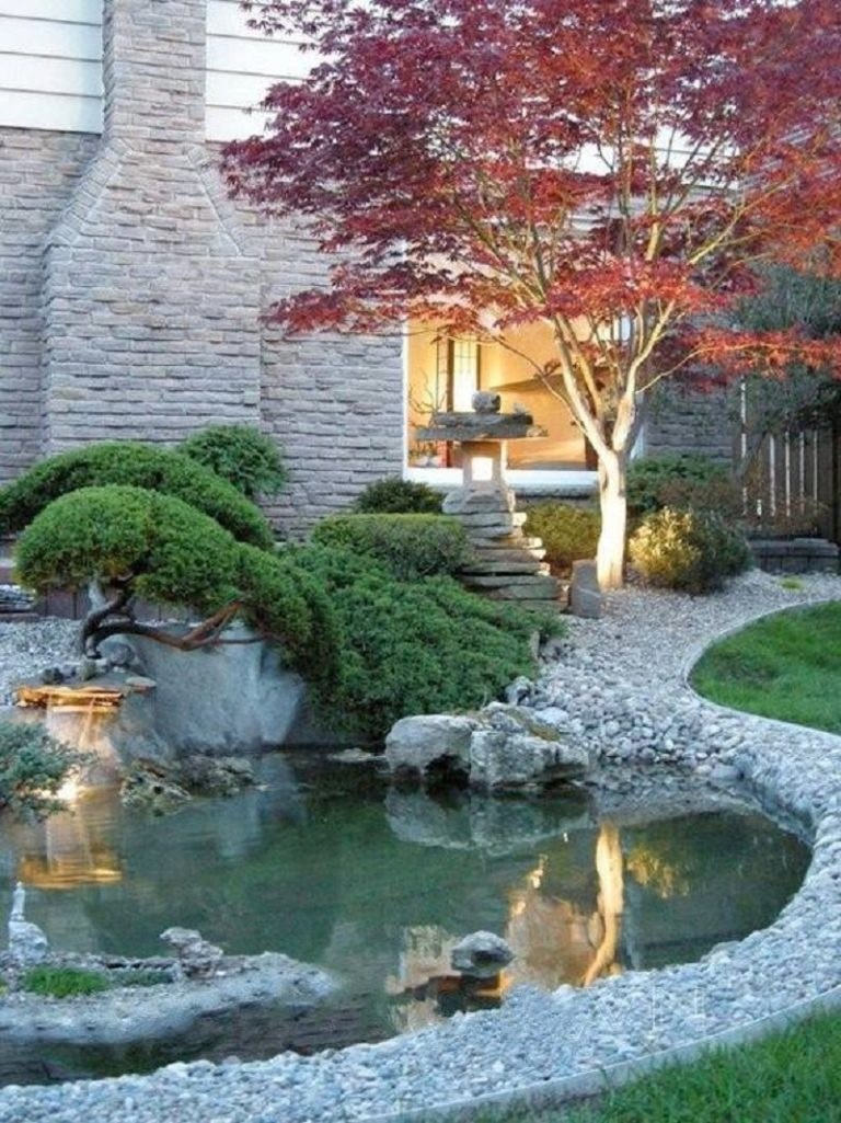 Японский сад ландшафтный