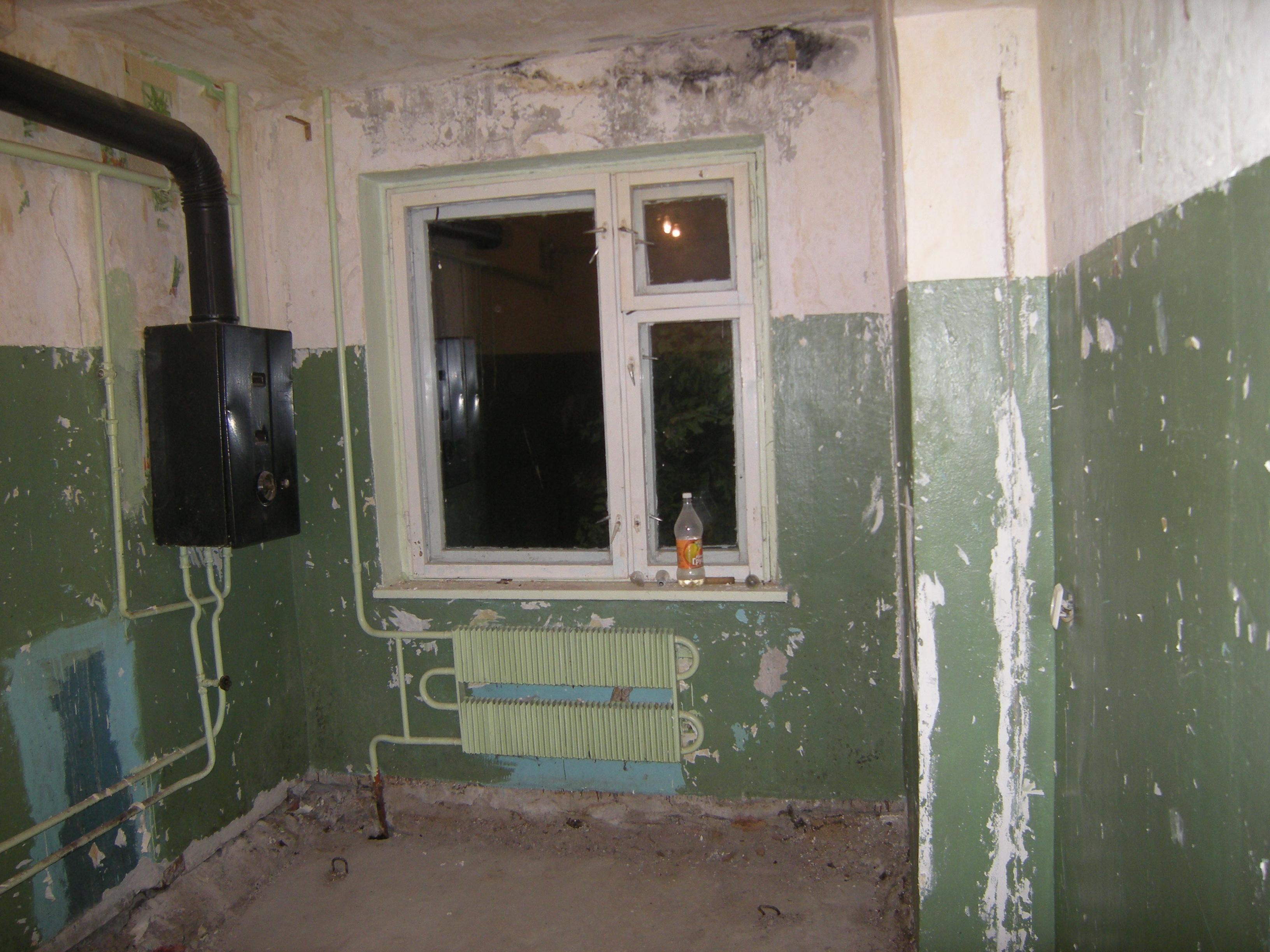 Старая квартира без ремонта