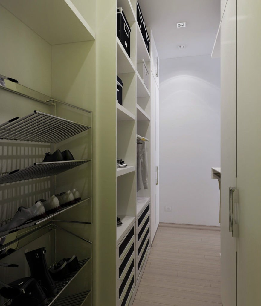 Угловой стеллаж в кладовку