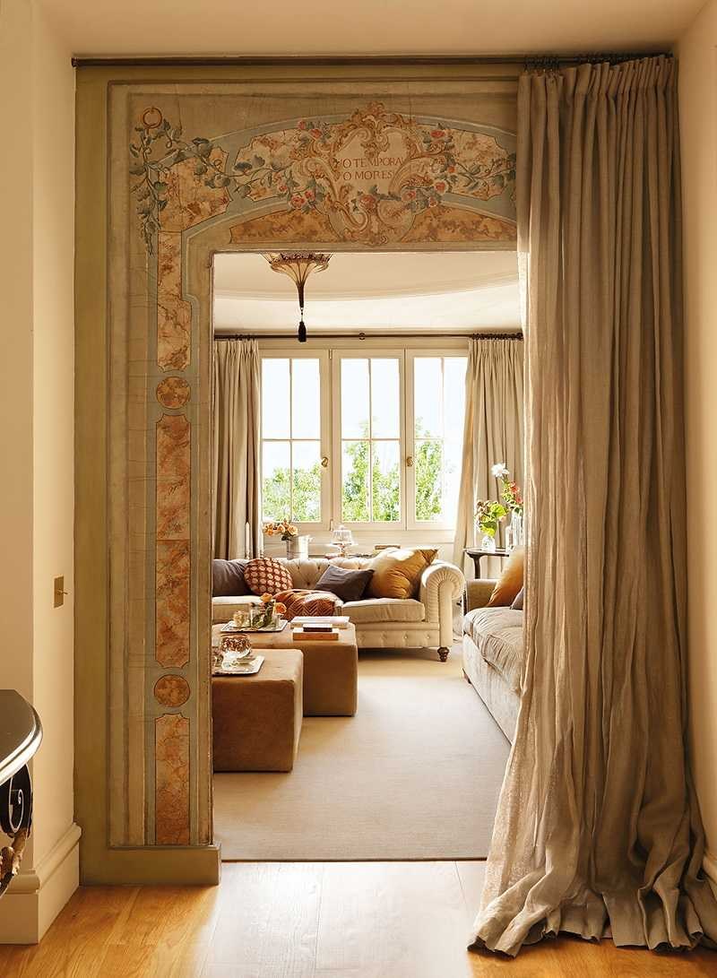 Как закрыть арку в комнате (75 фото)