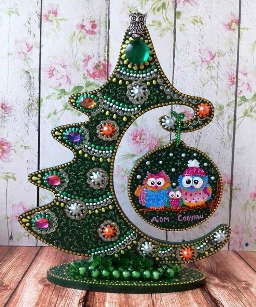 Новогодние игрушки своими руками