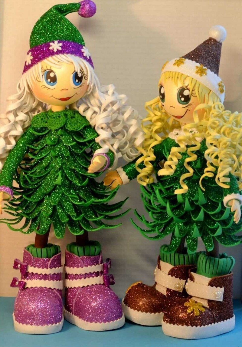 Новогодняя поделка в сад