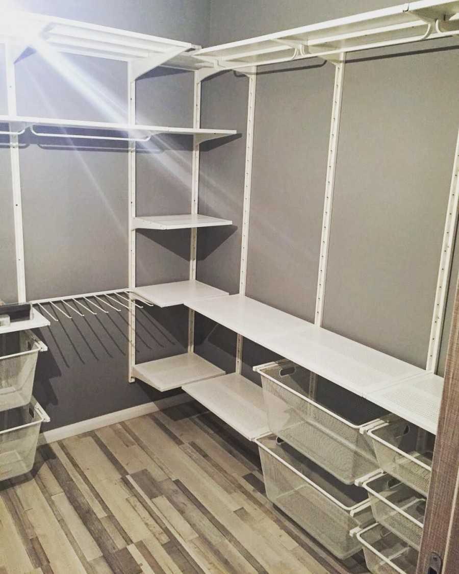 Гардеробная икеа АЛЬГОТ