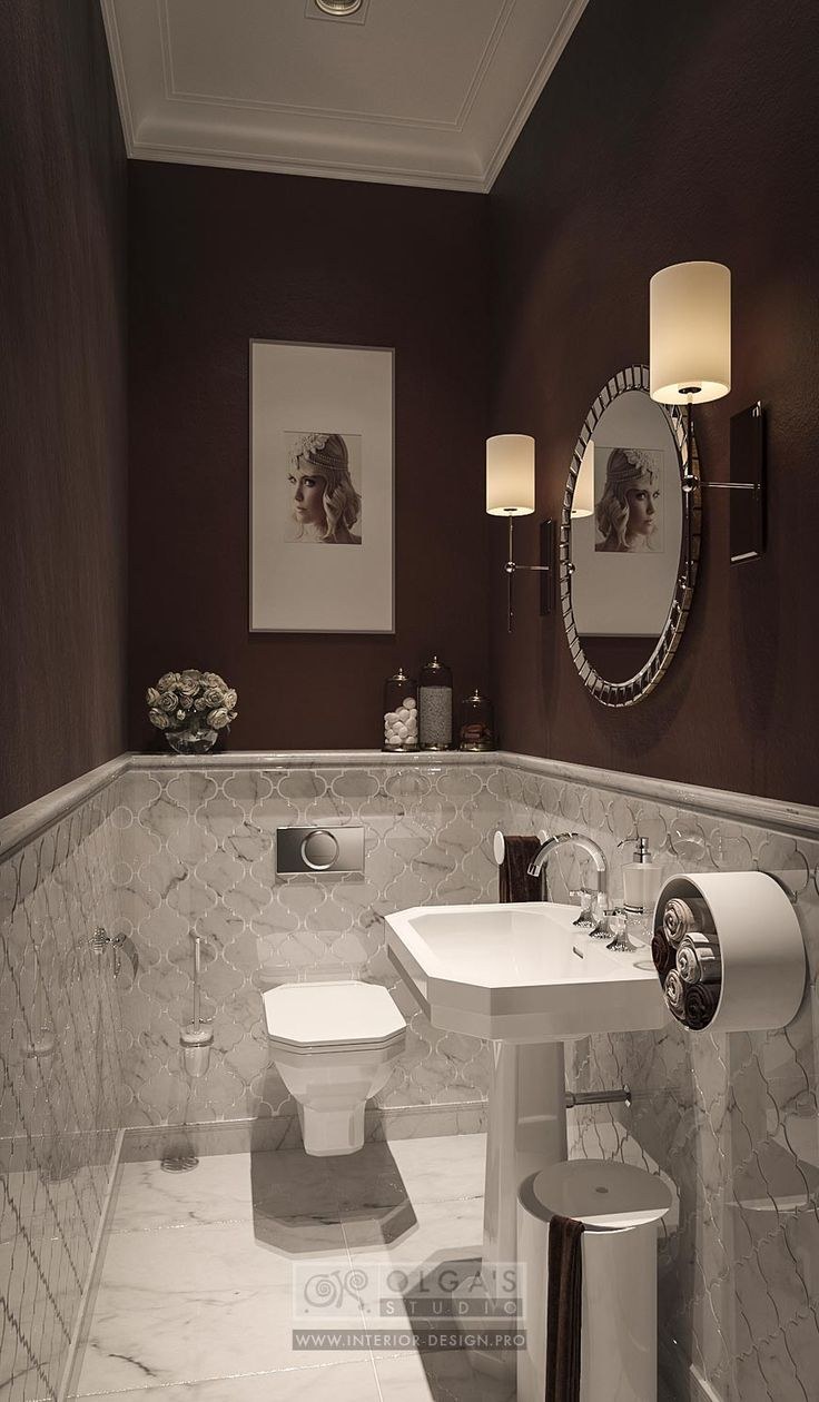 Туалет в студии красоты