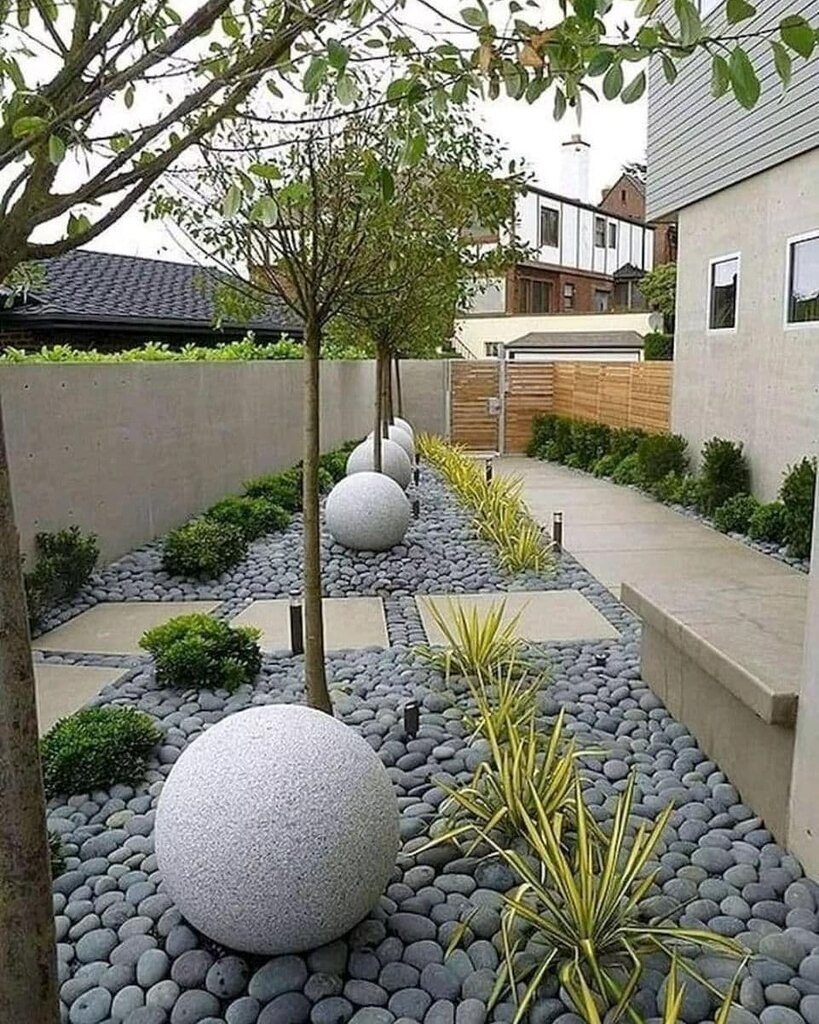 Современный ландшафтный дизайн