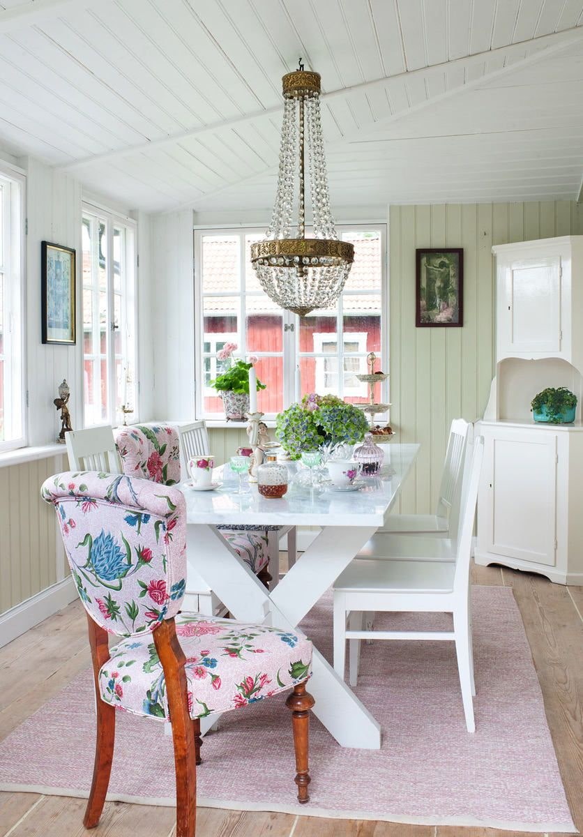 Сканди Прованс в интерьере