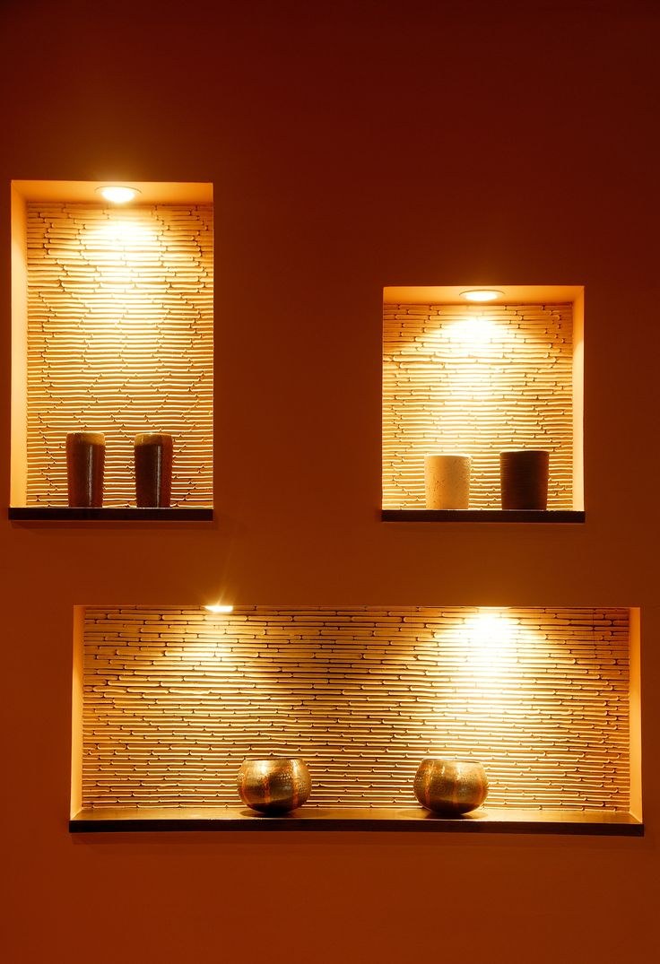 Декоративные ниши в стене