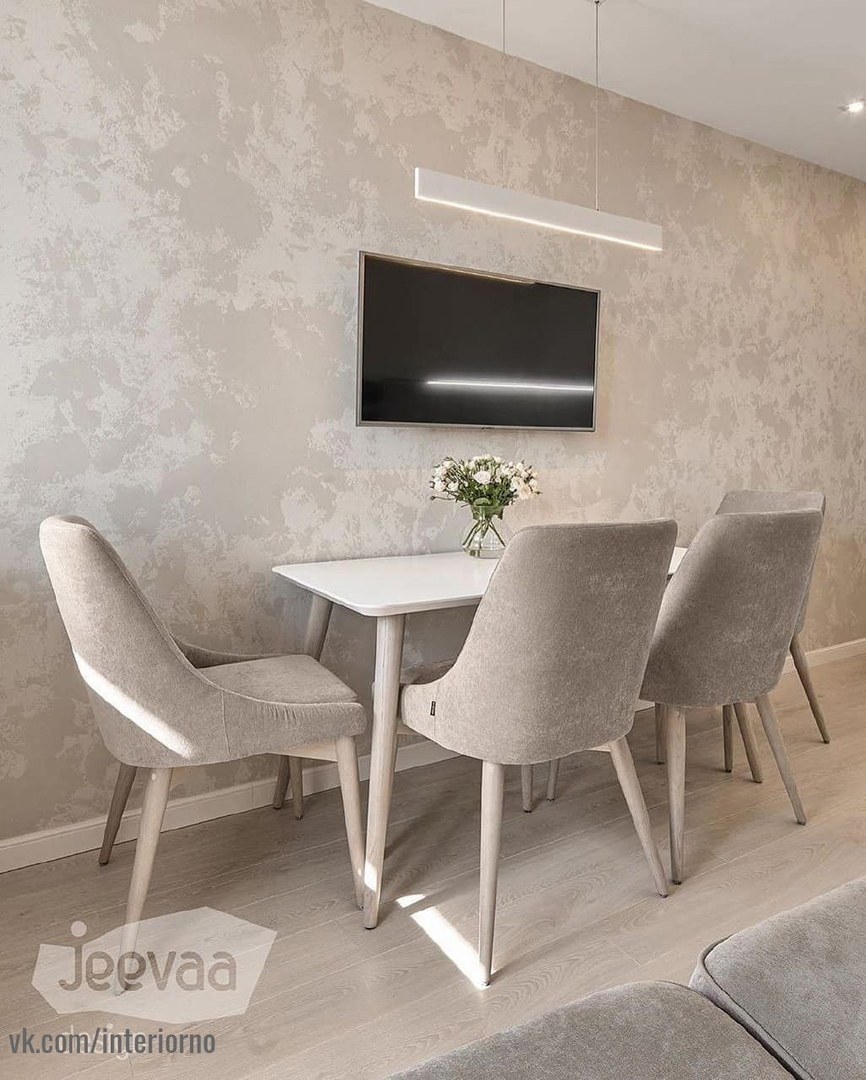 Декоративная штукатурка на кухне