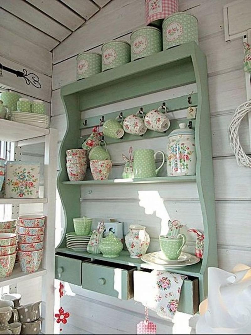 Полка в стиле Прованс