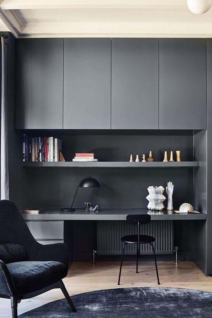 Встроенные шкафы с рабочим местом