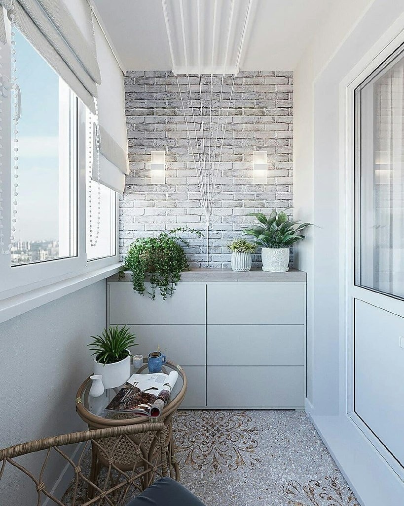 Отделка лоджии