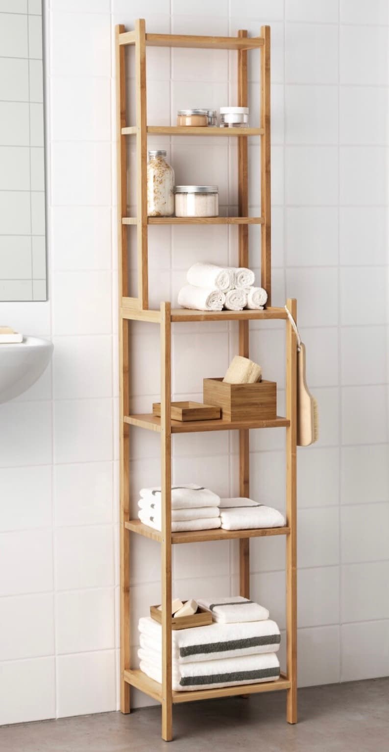 Этажерка икеа деревянная (74 фото)