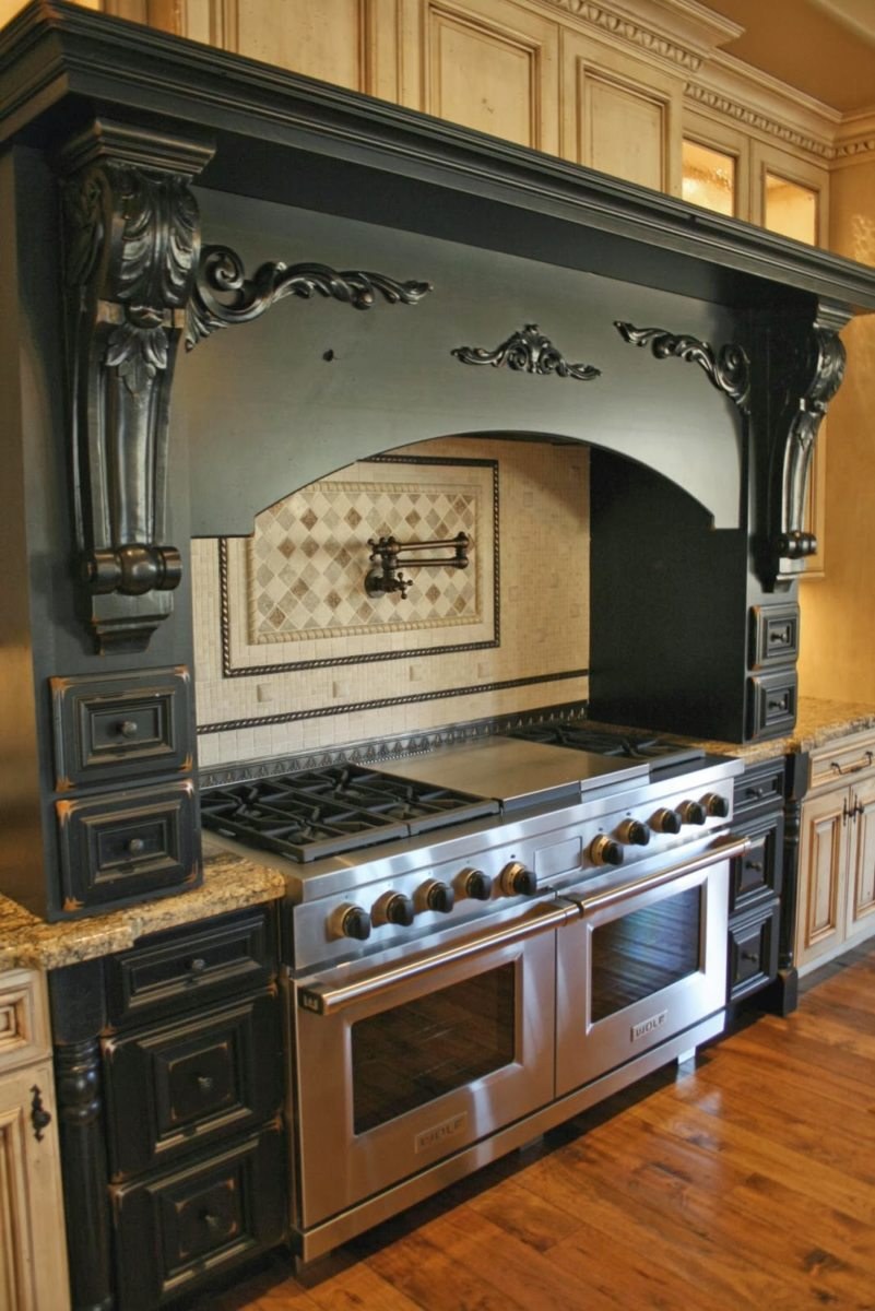 Кухня в стиле арт нуво Модерн