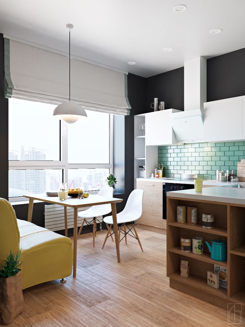 Евродвушка 40 кв м планировка