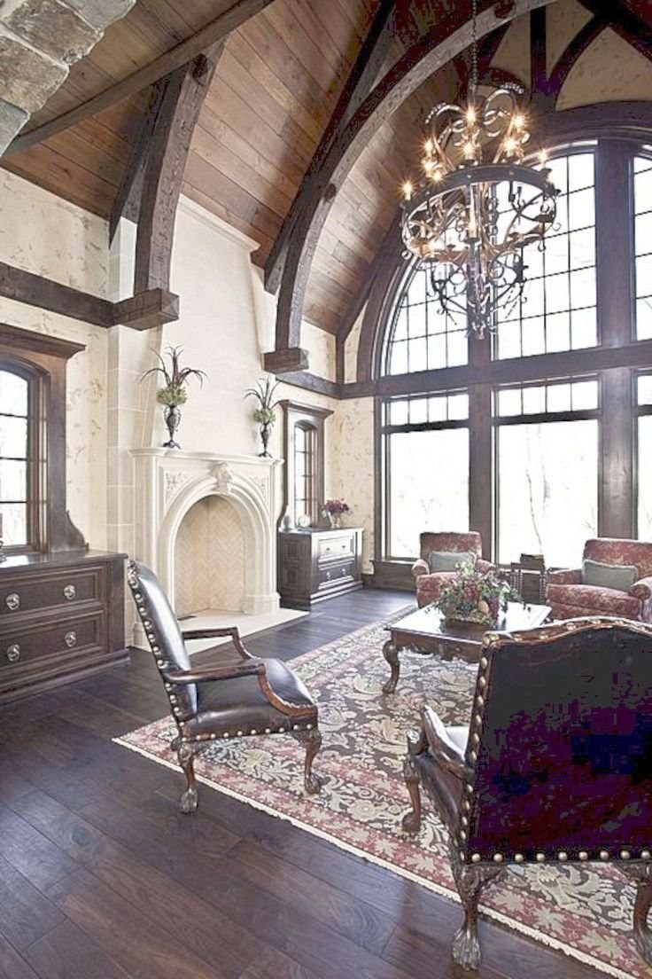 Интерьер замка средневекового Чахтицкий