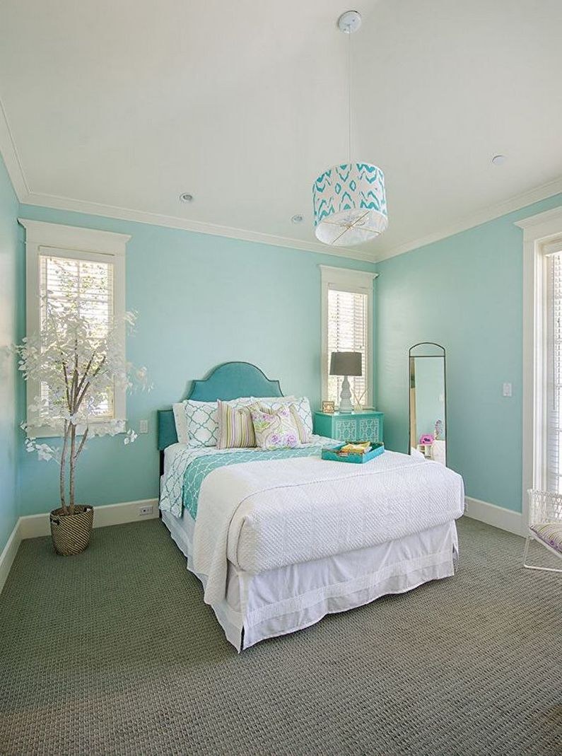 Спальня Тиффани бирюзовая