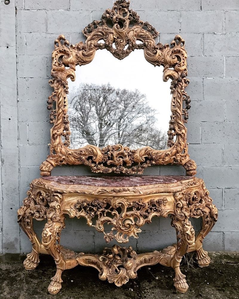 Резная мебель в стиле Барокко