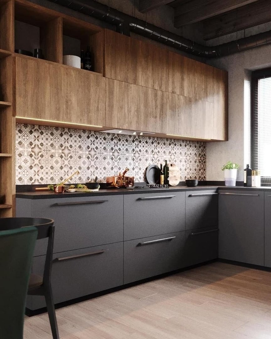 Кухня под дерево