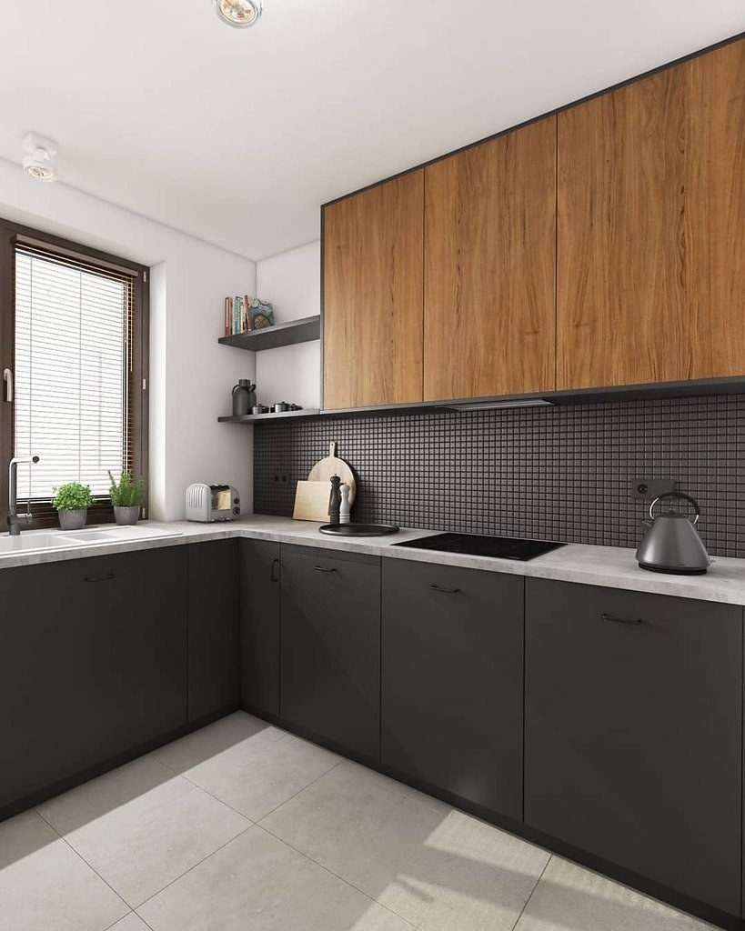 Стильный интерьер кухни