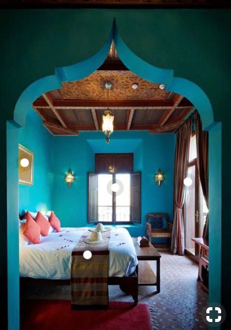 Стрельчатые арки Восточный интерьер