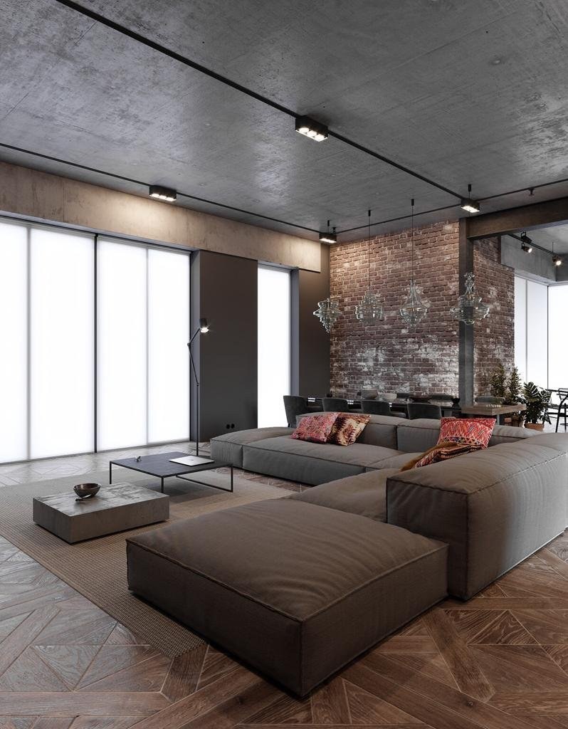 Loft beton штукатурка