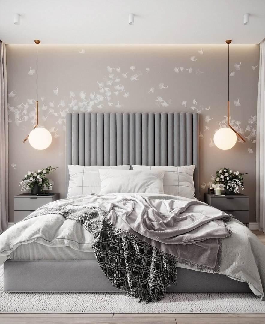 Дизайнерские люстры в спальню