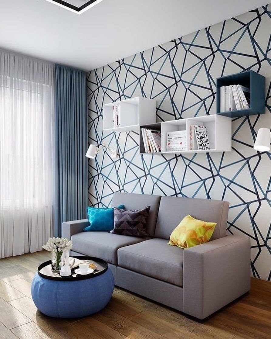 Дизайнерская окраска стен