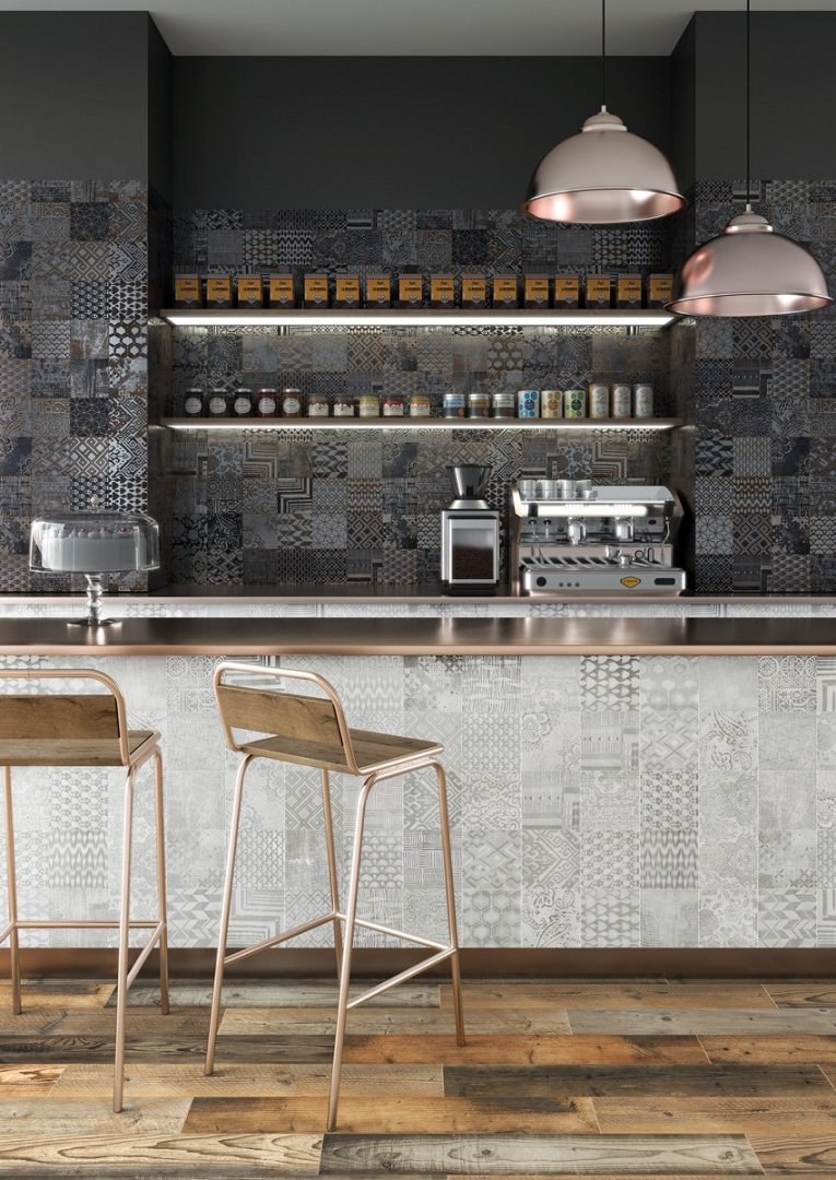 Плитка мегаполис в интерьере (68 фото)